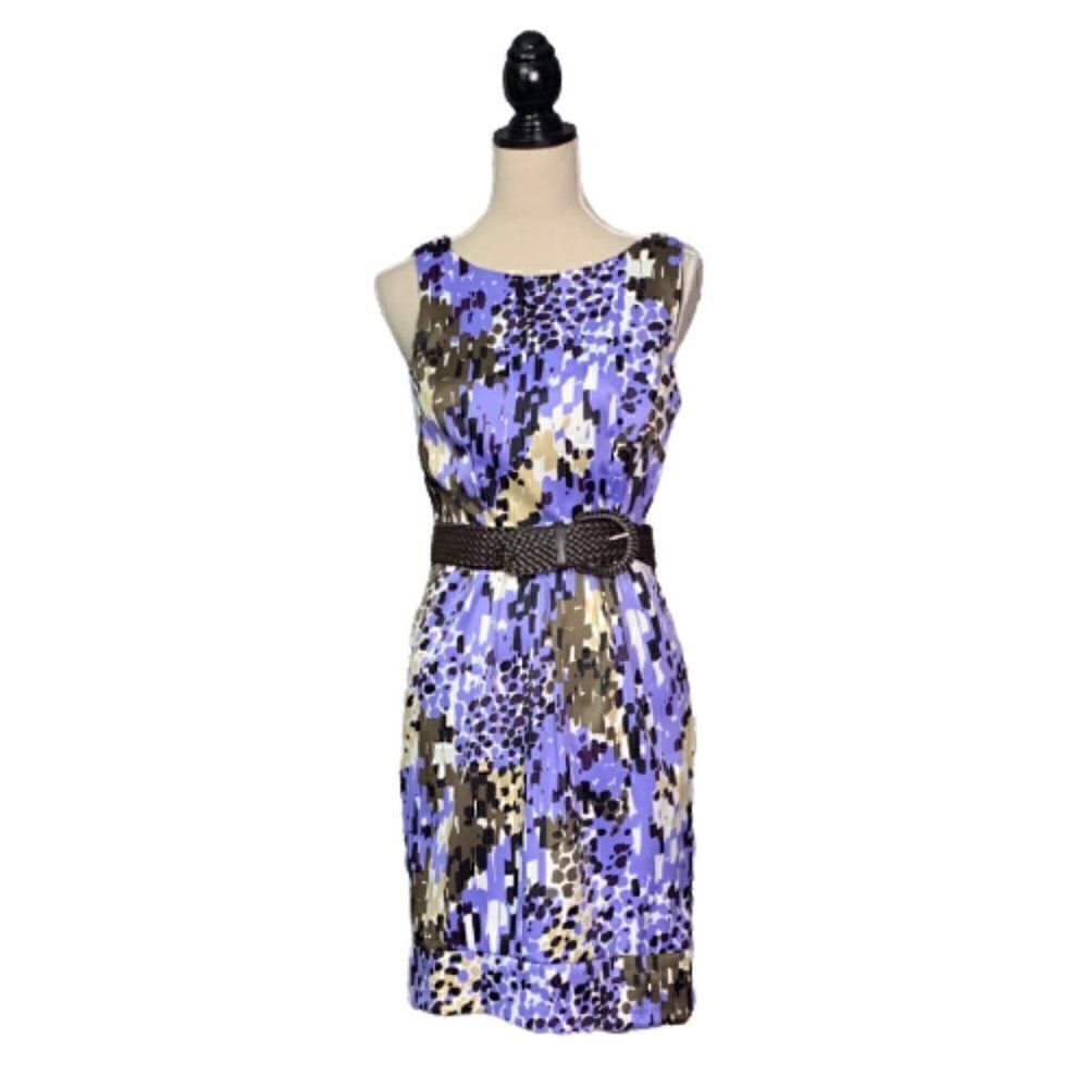 Gorgeous Animal Print Career Dress Sz 6